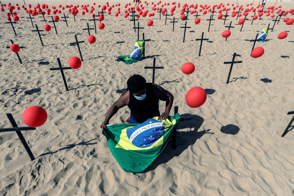 Brasil registra la primera muerte a causa de la variante Delta del coronavirus