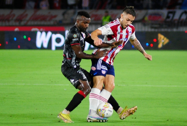 Junior vs. Cúcuta en el duelo de vuelta de los octavos de final de la Copa BetPlay en el Metropolitano.