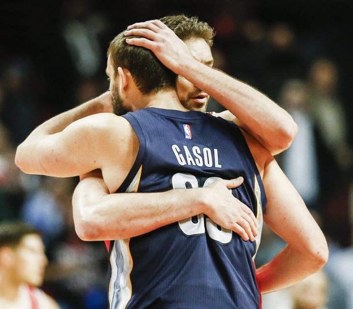 Gasol lideró el triunfo de los Grizzlies en la NBA
