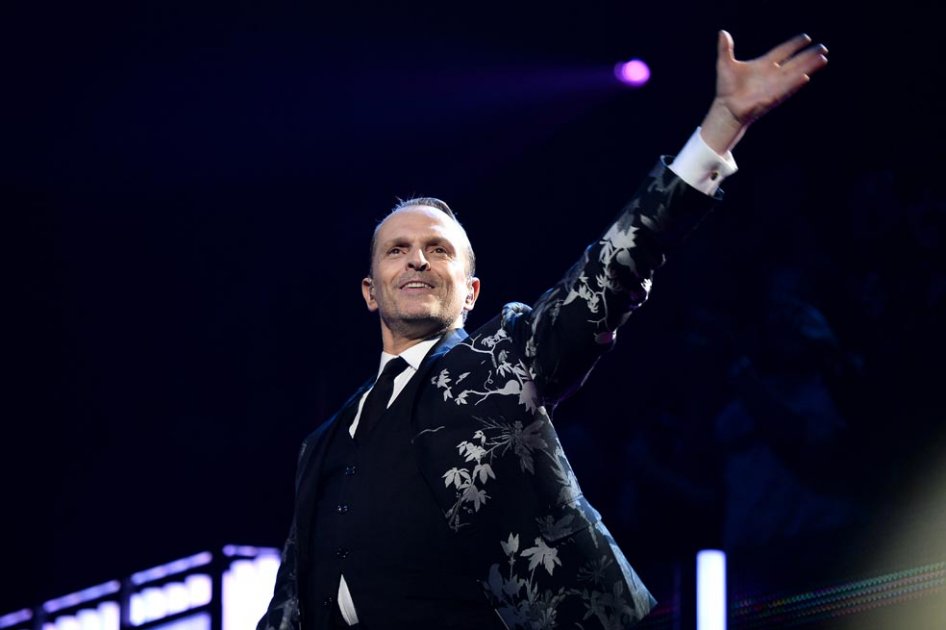Miguel Bosé en los Grammy Latino 2013.