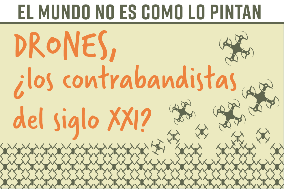 El mundo no es como lo pintan: Drones, ¿los contrabandistas del siglo XXI?