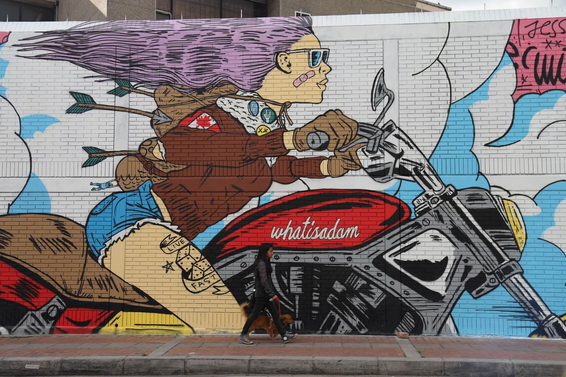 Comenzó la cuarta edición del festival “Distrito Grafiti” en Bogotá