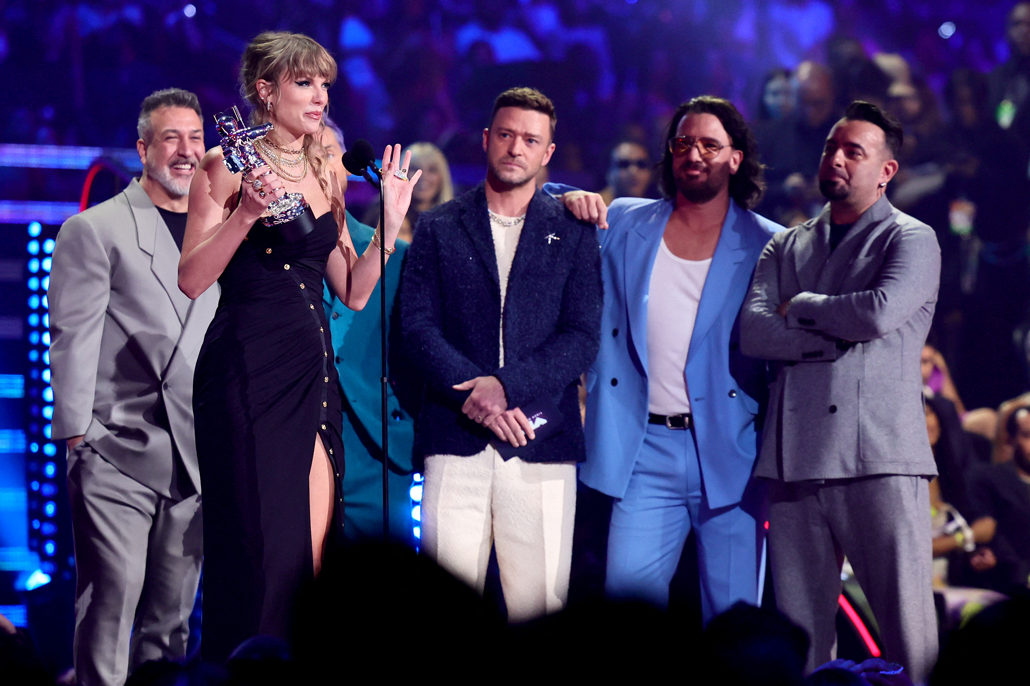 NSYNC se reunieron en los VMAs 2023 por primera vez en diez años