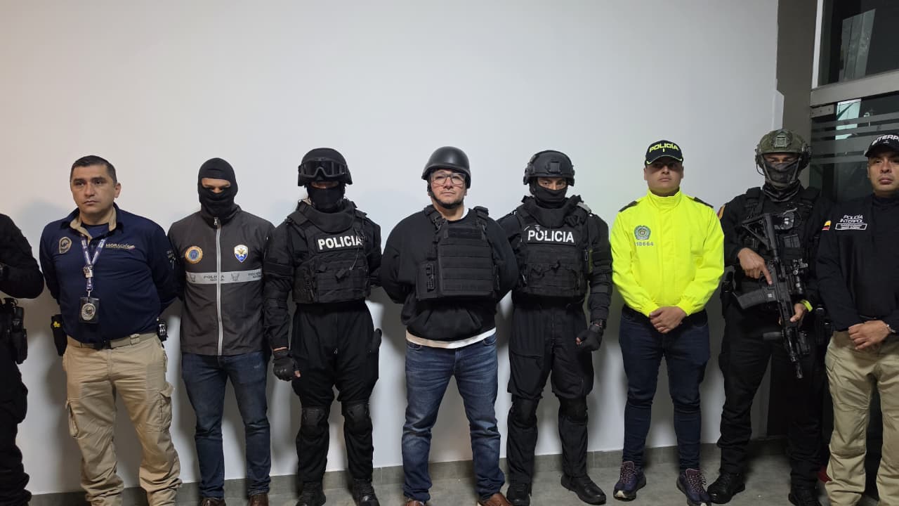 Alias Javi, uno de los delincuentes más buscados en Ecuador, es expulsado de Colombia