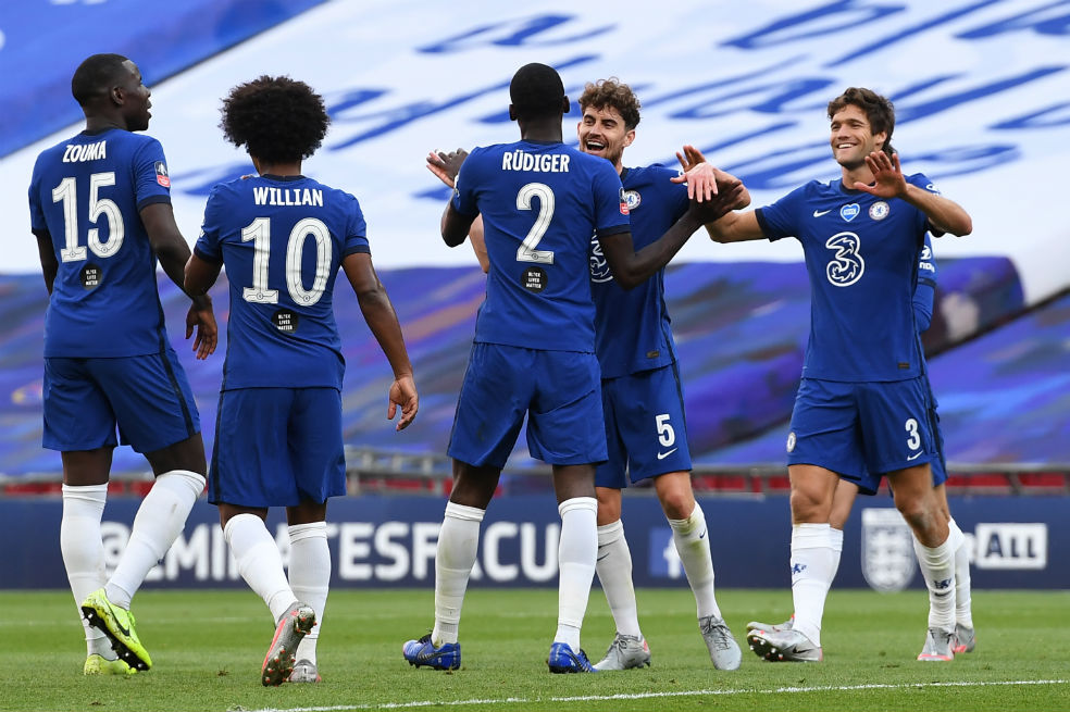 Chelsea venció a Manchester United y es finalista de la FA Cup
