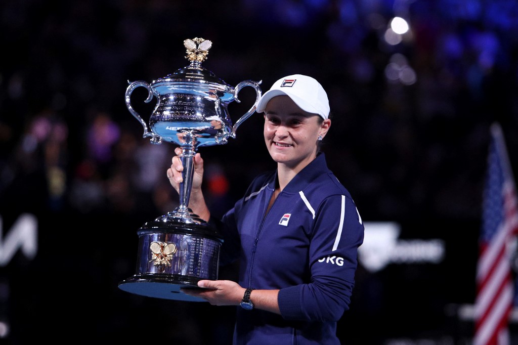 Ashleigh Barty, campeona del Abierto de Australia
