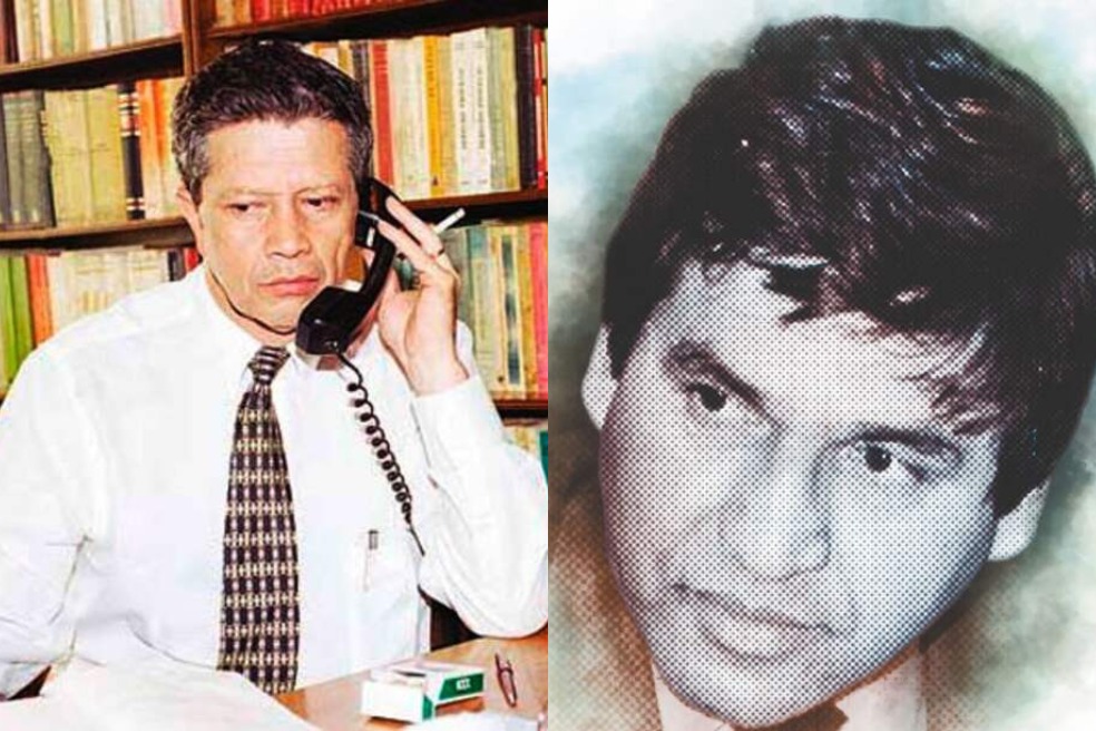 Eduardo Umañana, a la derecha, y Jesús María Valle, a la izquierda. Ambos fueron asesinados en 1998.