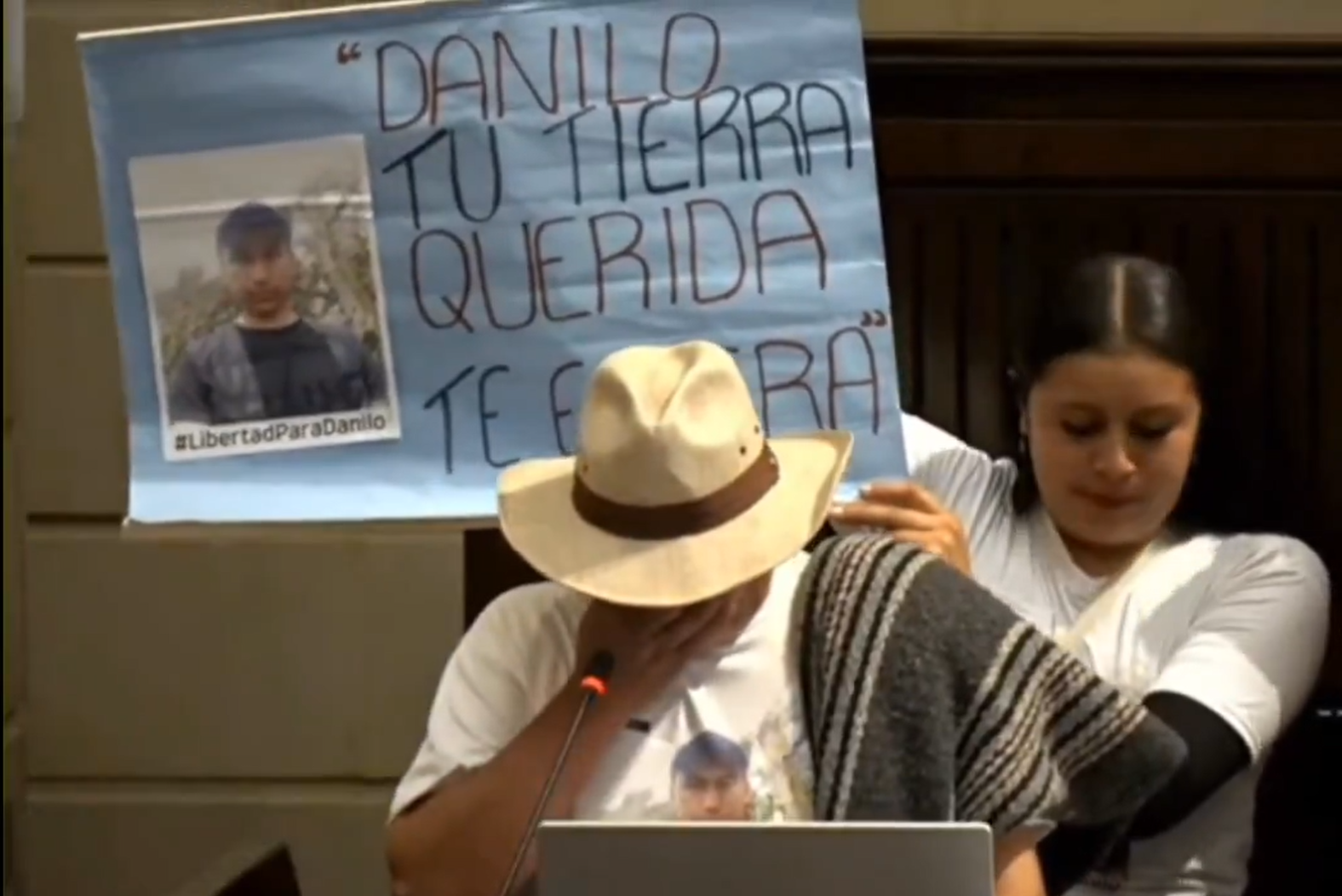 Familiares de Arley Danilo Espitia llevaron el caso hasta el Congreso