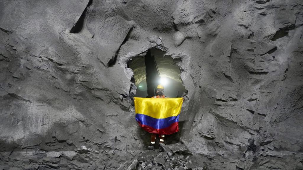 Culminan excavaciones en el túnel de Amagá