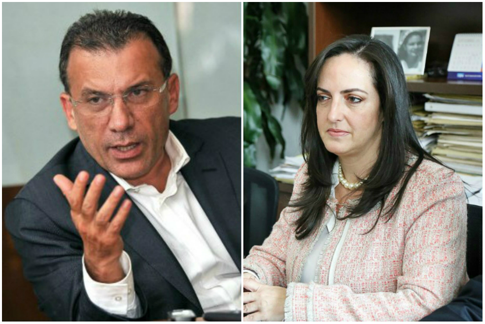La discusión de pasillo entre Roy Barreras y María Fernanda Cabal por los militares