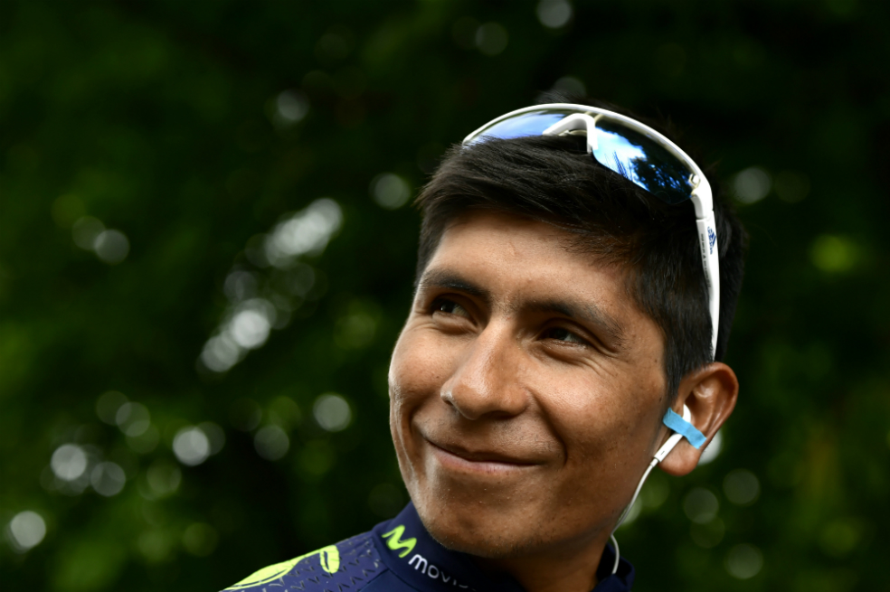 Nairo Quintana le envía mensaje al papa Francisco