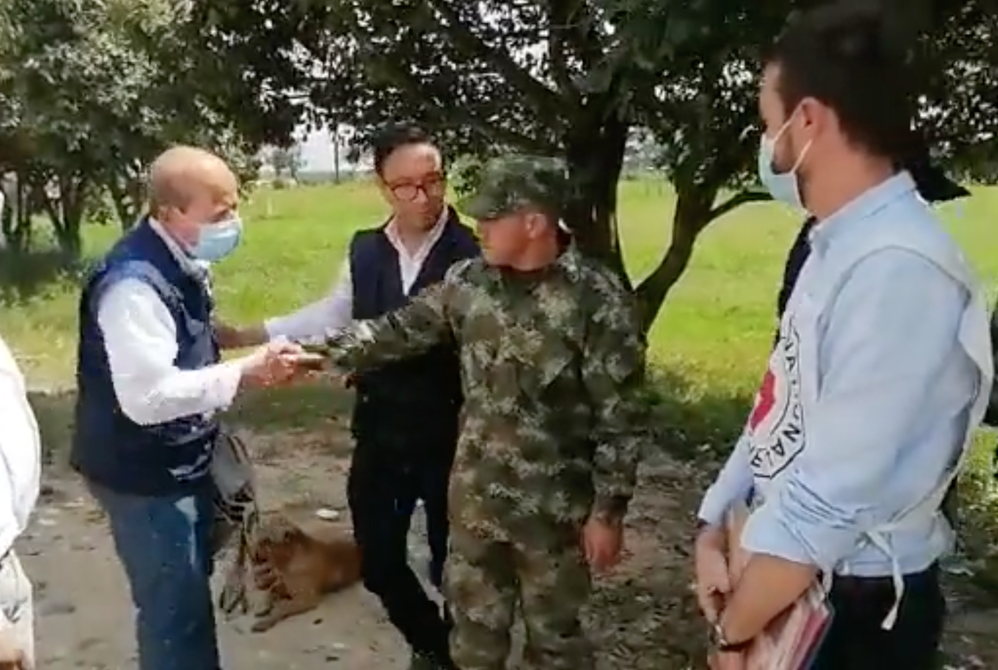 Disidencias de las Farc liberan a coronel Pedro Enrique Pérez