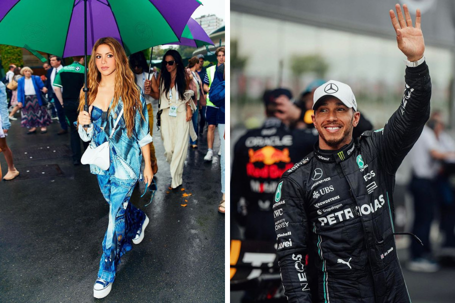 Lewis Hamilton estaría furioso con Shakira. ¿Quiere alejarse de ella?