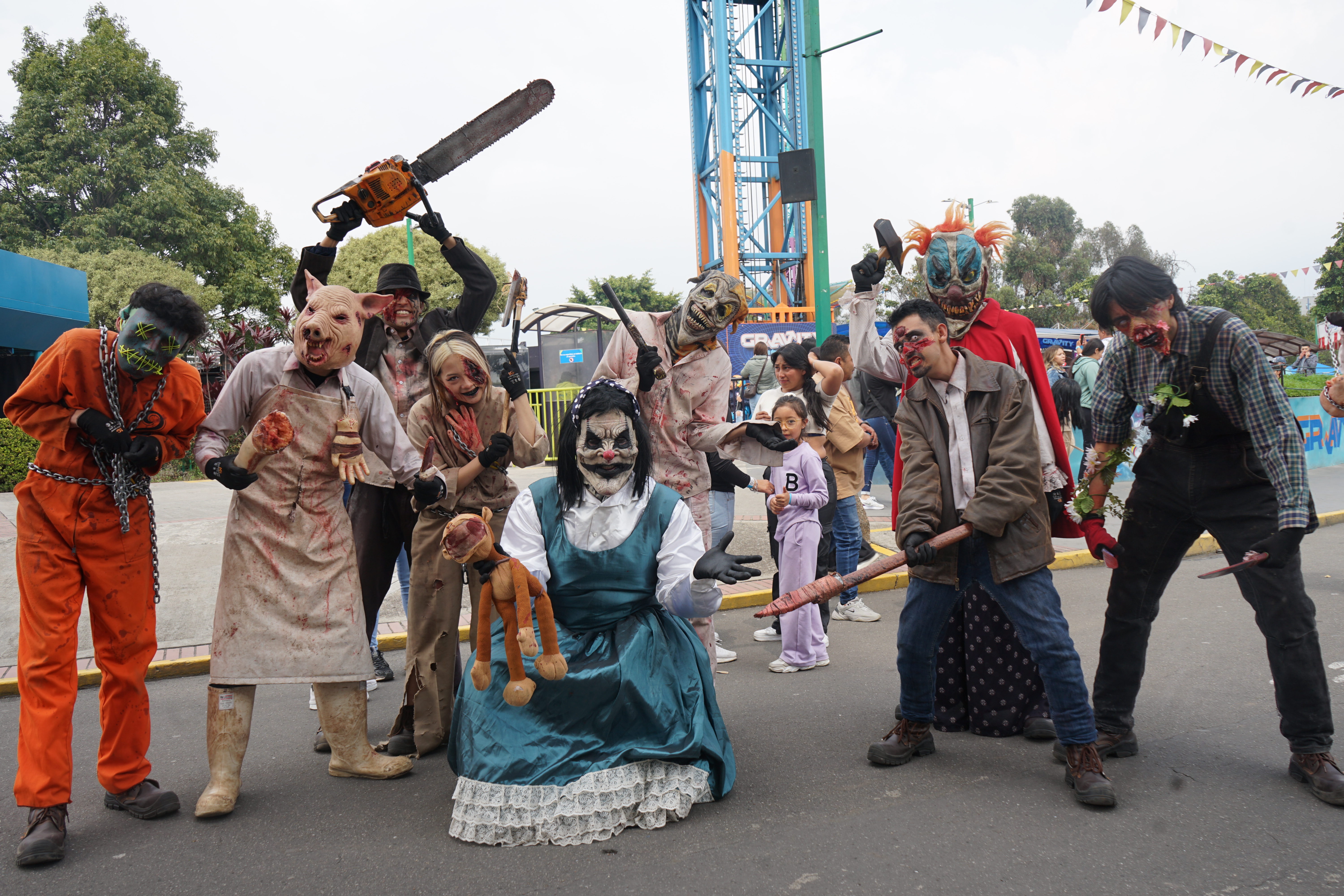 8 estaciones de terror y 16 atracciones de alto impacto son la propuesta del parque con mayor número de visitantes en el país.