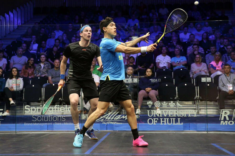 Miguel Ángel va por su segundo British Open de Squash