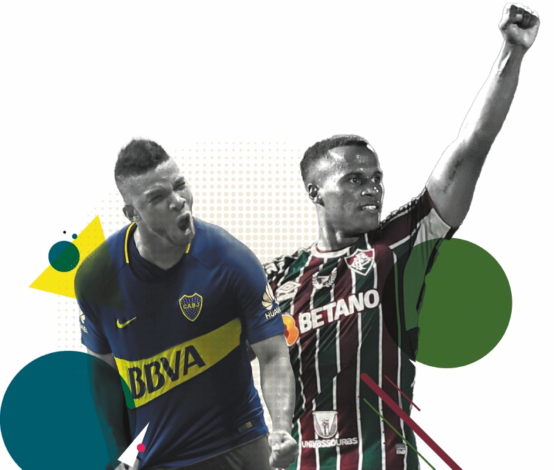 La final Boca vs. Fluminense, con presencia colombiana