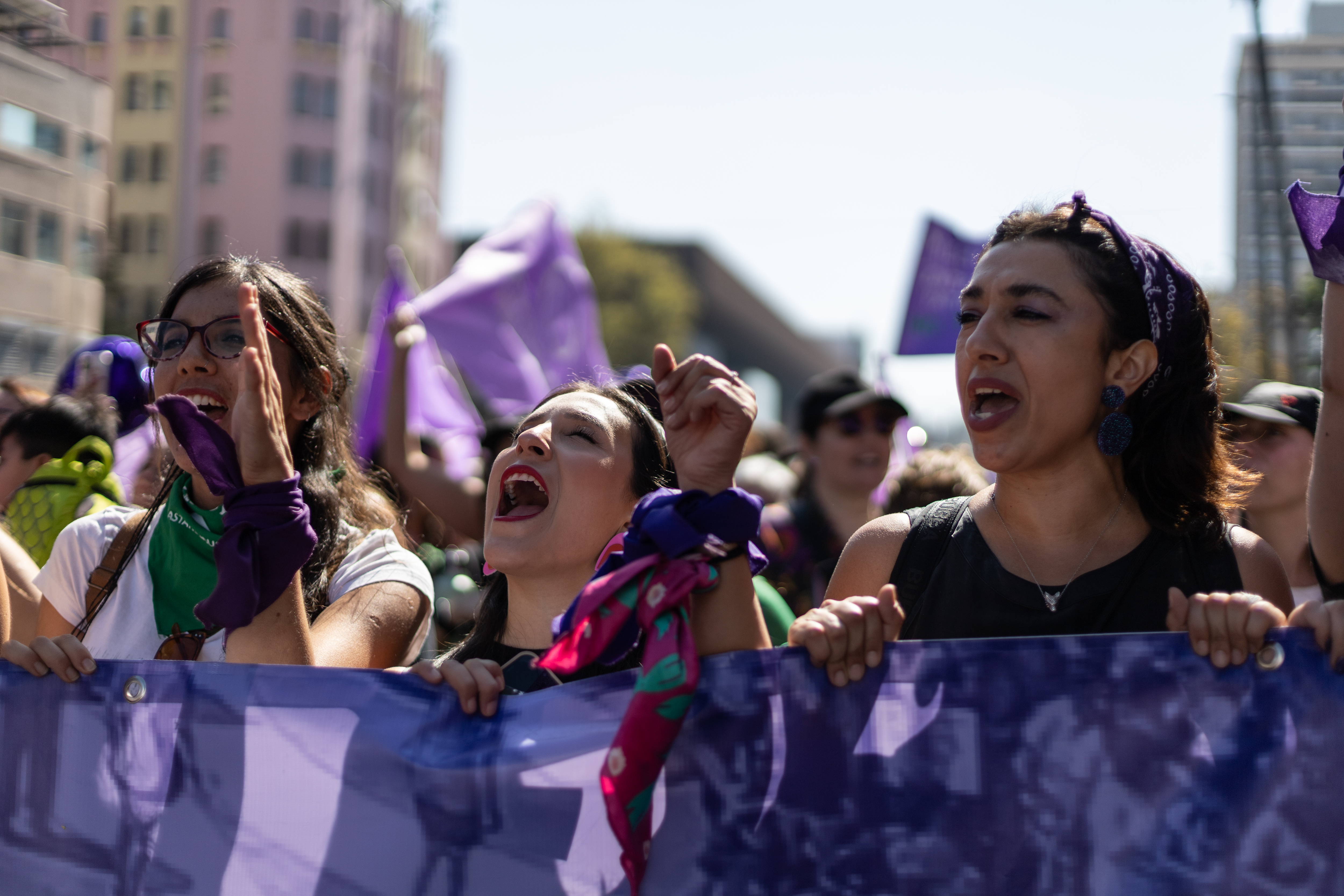 Día de la Mujer: así fueron las marchas contra la violencia de género en el mundo