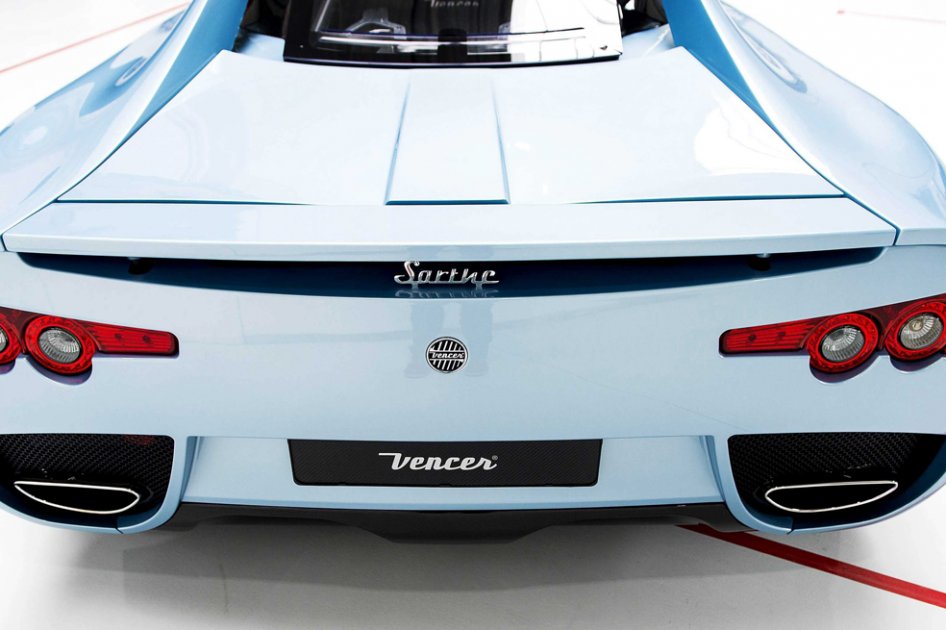 Deportivo Vencer Sarthe fabricado por la automovilística holandesa Vencer en la sede de la compañía, en Vriezenveen (Holanda)