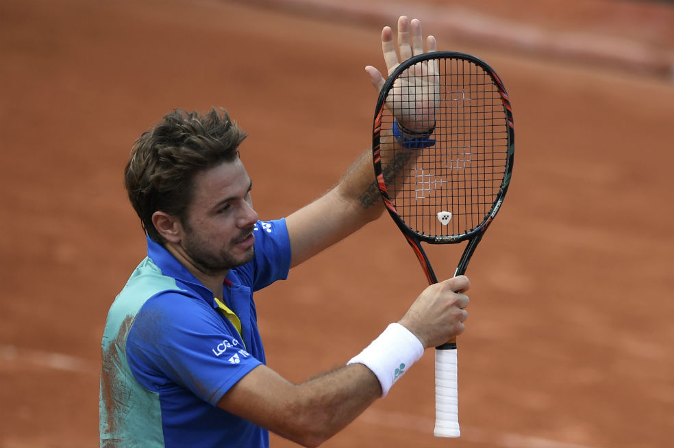 Wawrinka avanzó a cuartos en Roland Garros