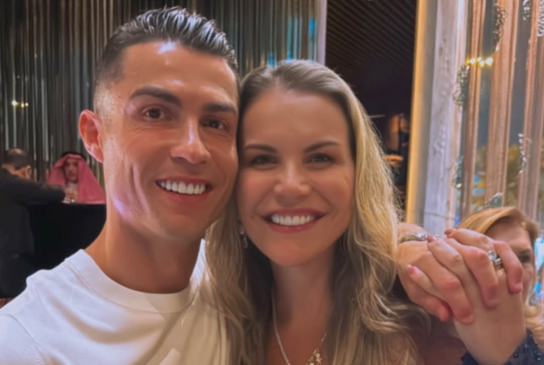 Ella es Katia Aveiro, la hermana cantante de Cristiano Ronaldo que sorprende con su parecido