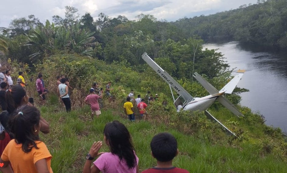 Avioneta que iba a recoger un paciente se accidentó en Guainía, ¿qué pasó?