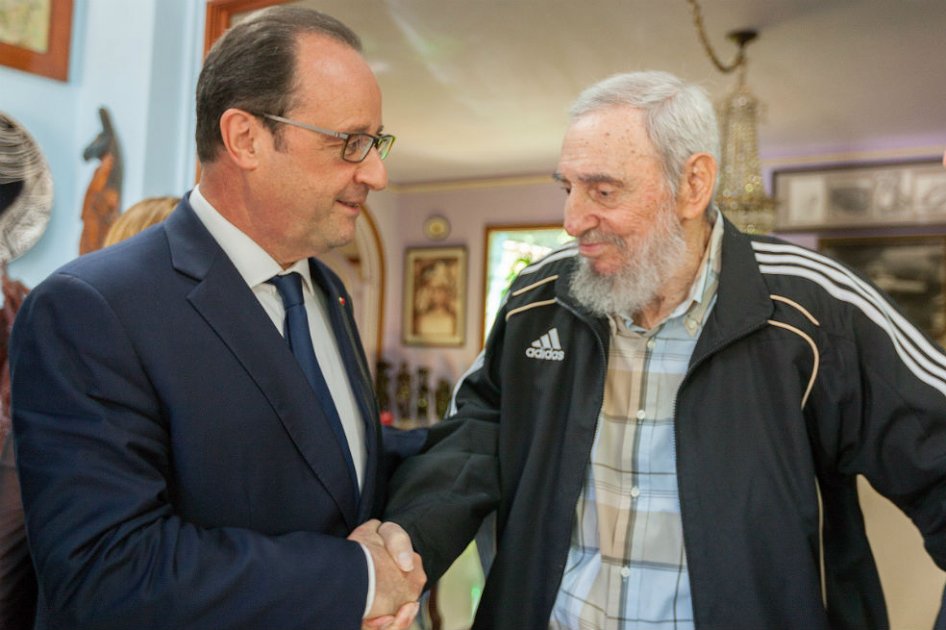 Hollande defiende su encuentro con Fidel Castro pese a críticas