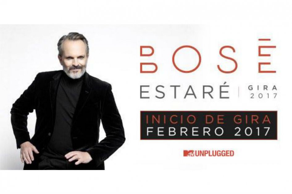 Miguel Bosé iniciará en México su gira «Estaré 2017»