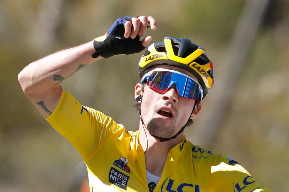 Primoz Roglic se impuso en la séptima etapa de la Paris-Niza