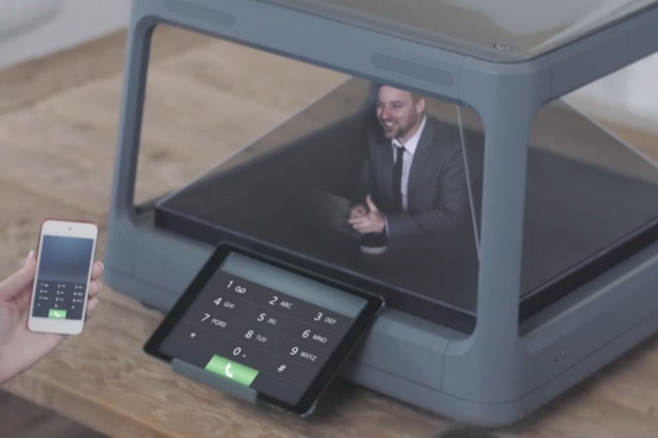 Hologramas al estilo de Star Wars