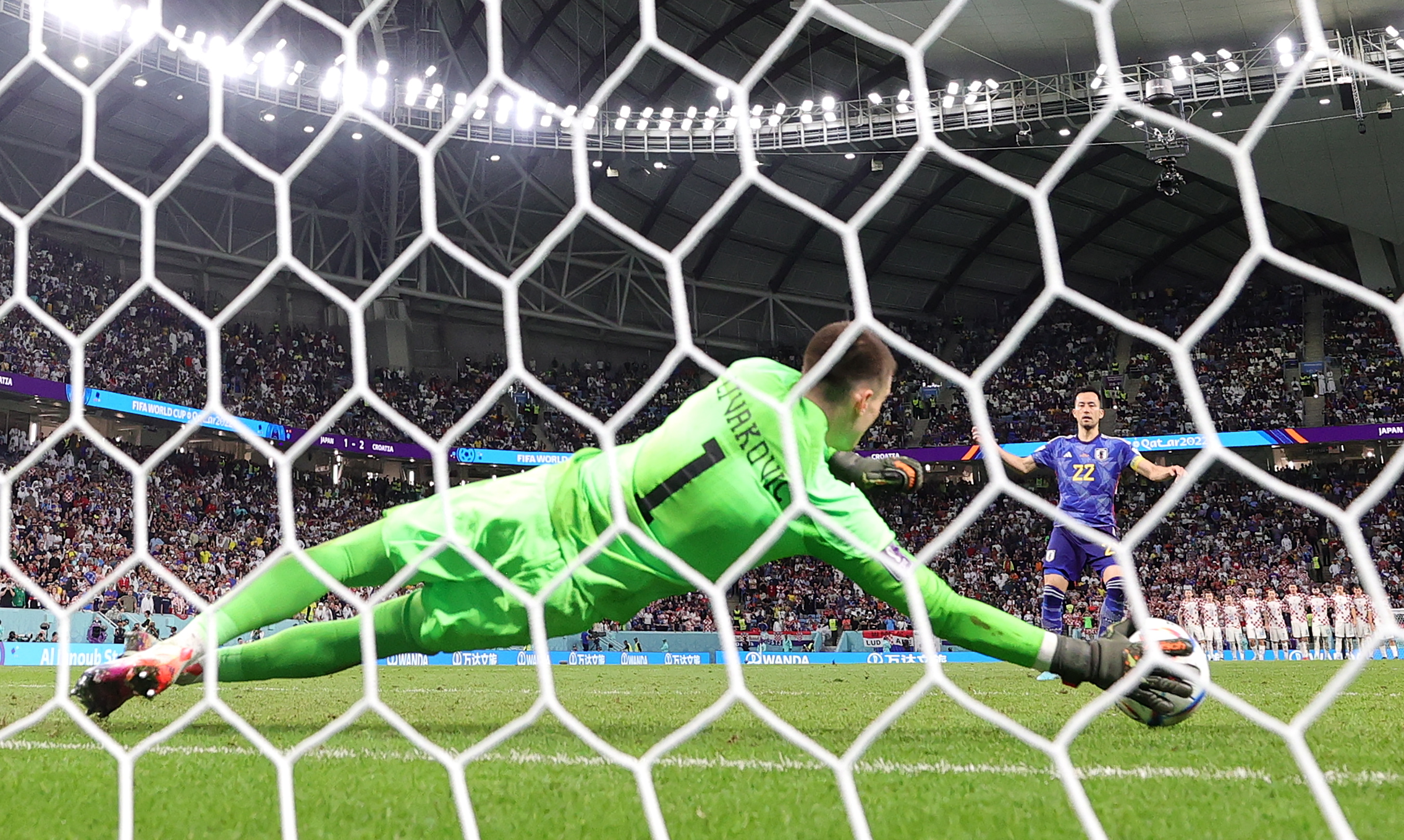 En Fotos: Livakovic, el héroe que llevó a una reservada Croacia a cuartos de final