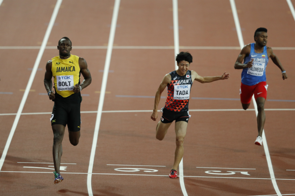 “Fue histórico para mí correr en el Mundial contra Bolt”: Diego Palomeque