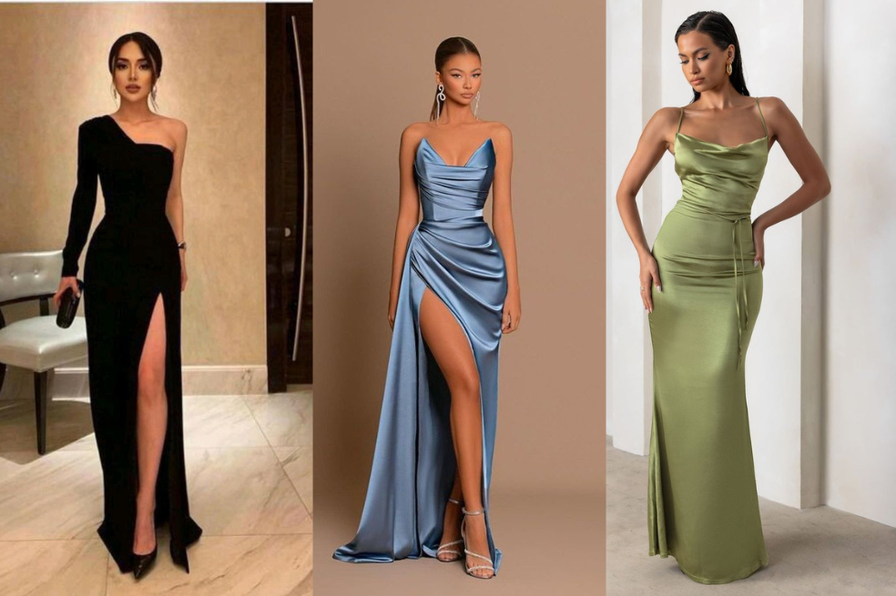 ¡No busques más! Estos son los mejores 5 vestidos largos elegantes de 2024