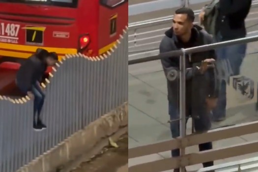 Ladrón de celulares en TM quedó captado en video: se roba uno y vuelve por más