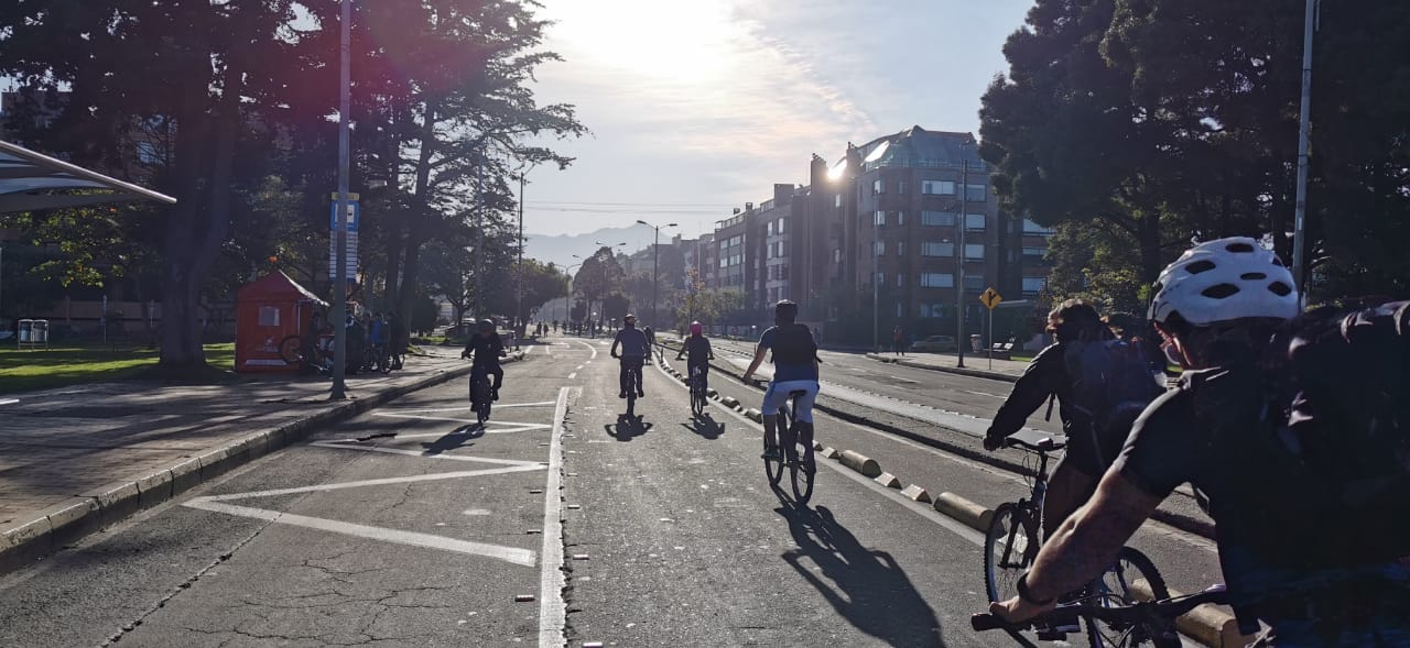 Aunque no hay carros en las calles, la calidad del aire no es buena en sectores de Bogotá