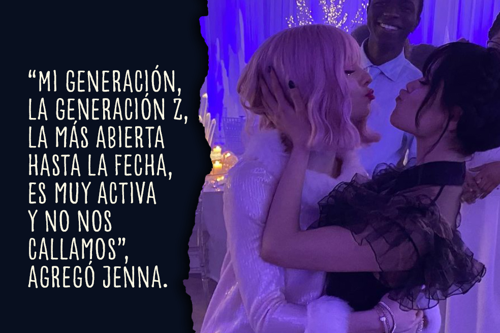 “Mi generación, la generación Z, la más abierta hasta la fecha, es muy activa y no nos callamos”, agregó Jenna.