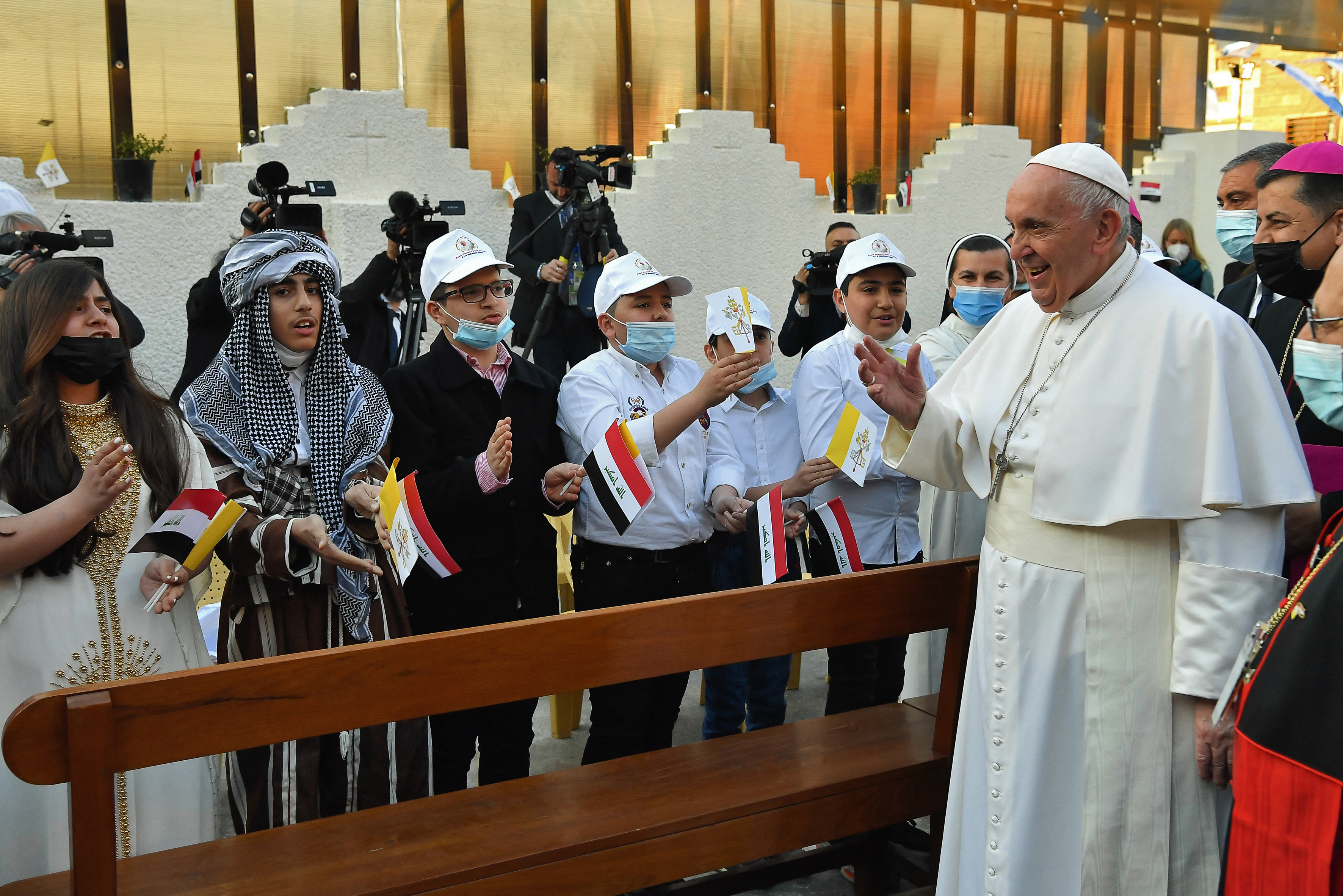 Tres ciudades en menos de 10 horas, así será el tercer día del papa Francisco en Irak
