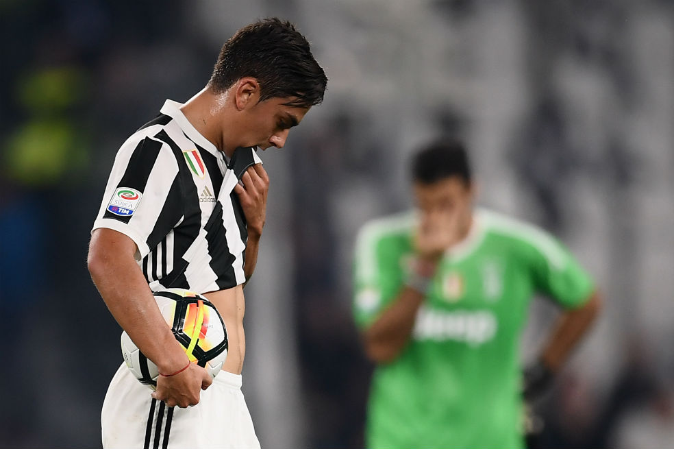 Dybala falló penal en el último minuto y la Juve perdió con Lazio