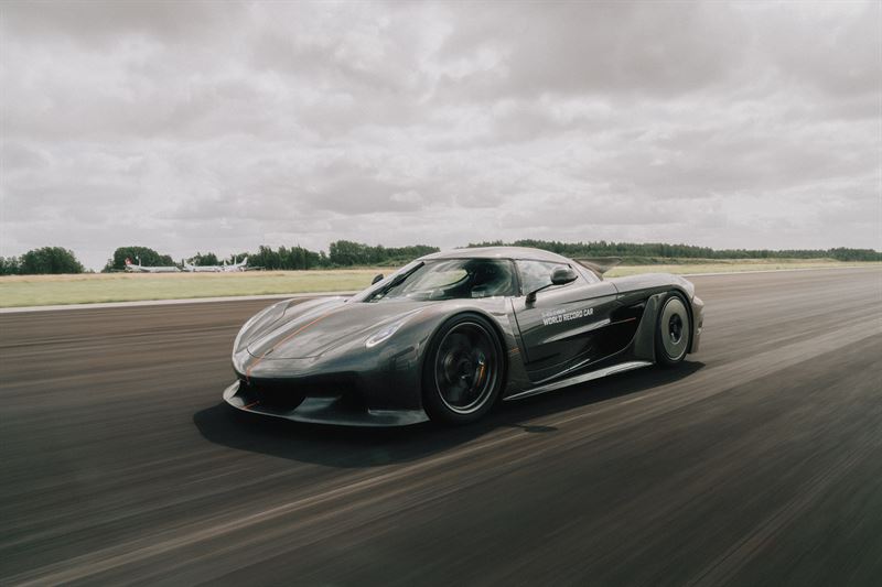 Koenigsegg Jesko Absolut vuelve a imponer el récord mundial de 0 a 400 km/h
