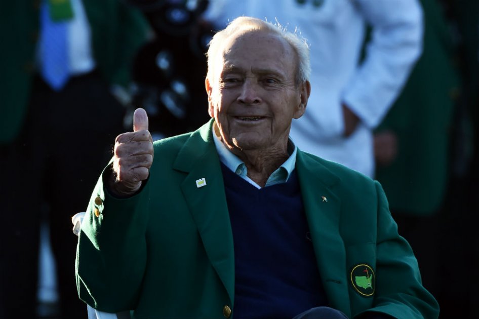 Arnold Palmer falleció a los 87 años. Foto: AFP