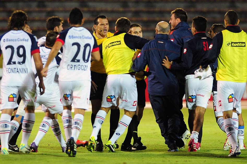 San Lorenzo acusado de provocar destrozos en un camerino tras juego de la Libertadores