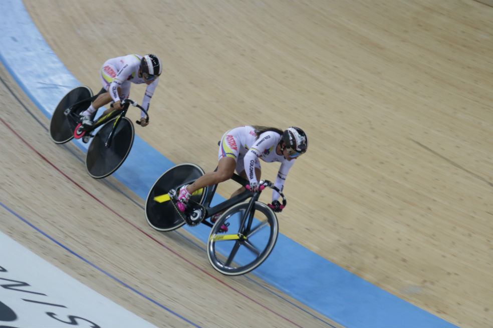 Notable debut de Colombia en el Mundial de Ciclismo de Pista