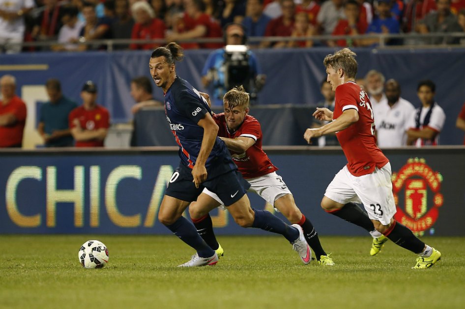 PSG derrotó 2-0 al Manchester United en partido amistoso jugado en Chicago