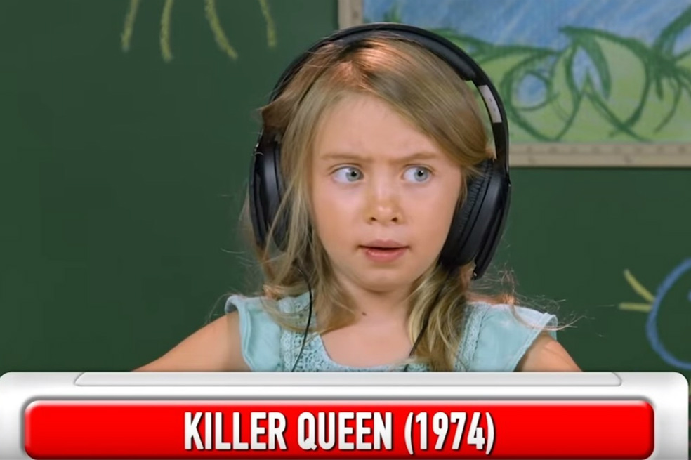 Así reaccionan los niños al escuchar a Queen por primera vez