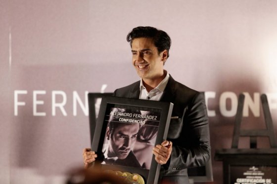 El cantante mexicano Alejandro Fernández