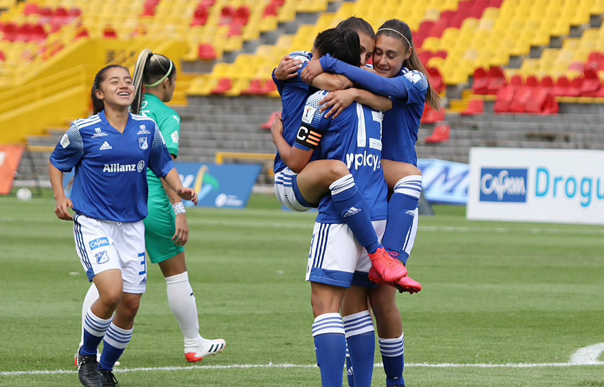 Millonarios, semifinalista de la Liga Femenina