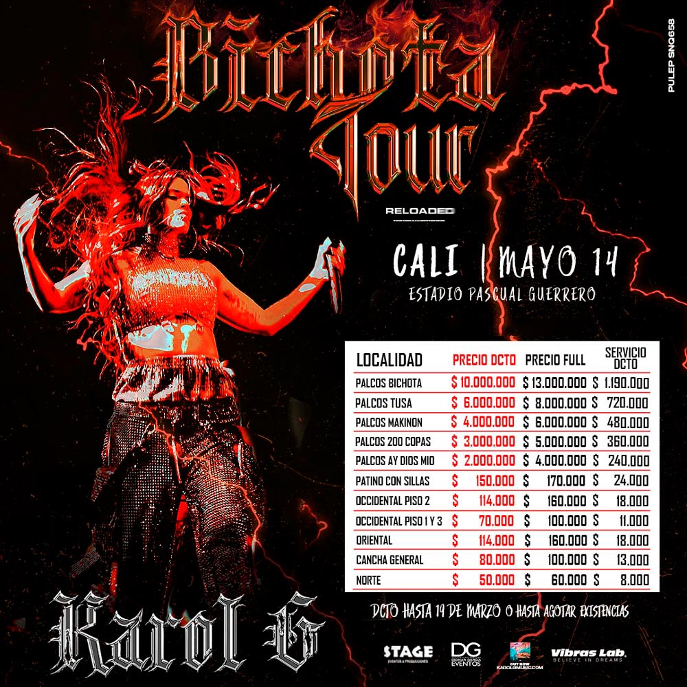 Karol G en Cali