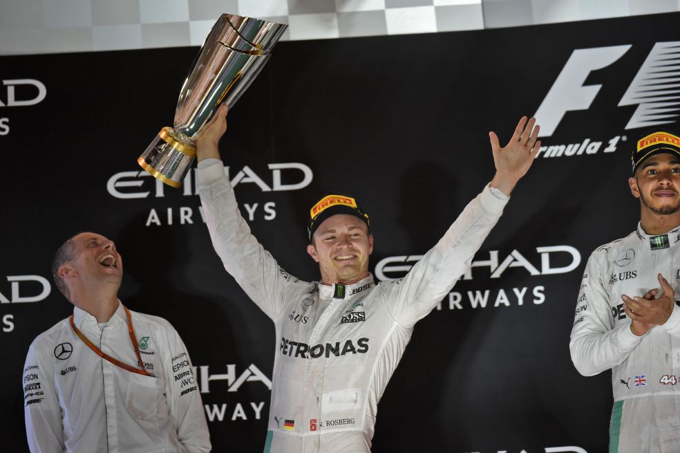 El alemán logró el título por primera vez: Rosberg, el rey de la F1