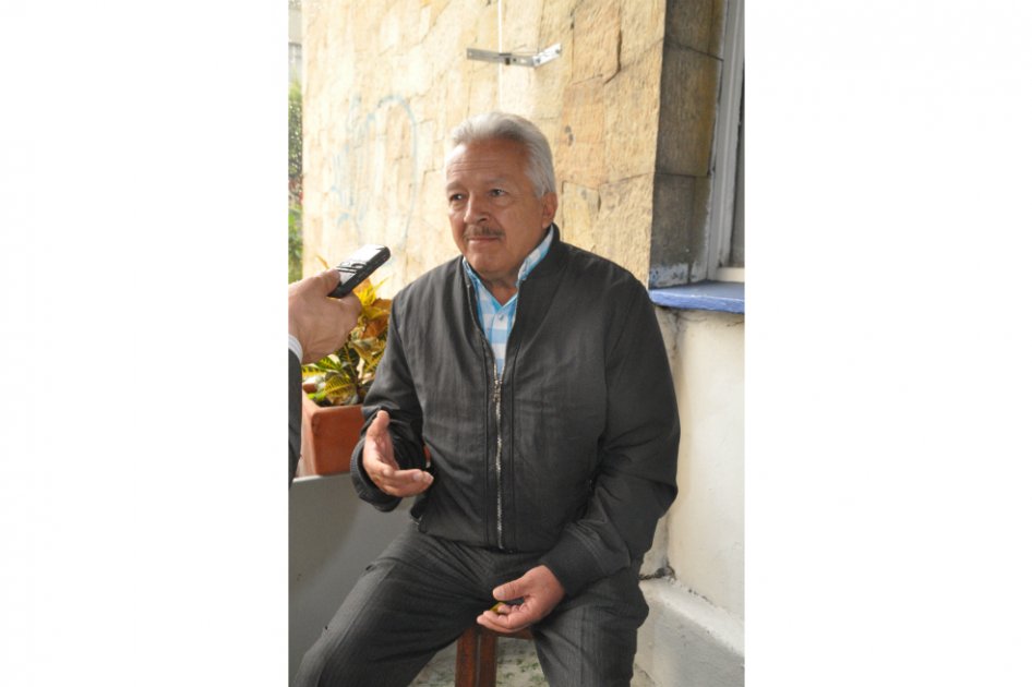 El presidente de la Asociación Nacional de Camioneros, Jaime Moreno.