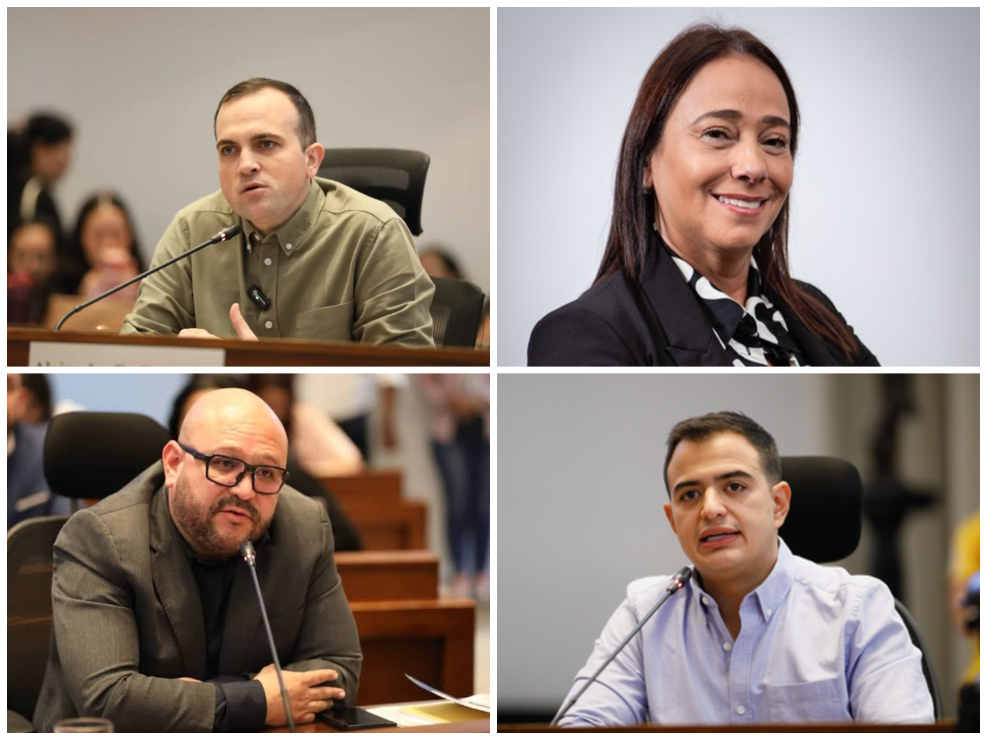 Concejales amenazados