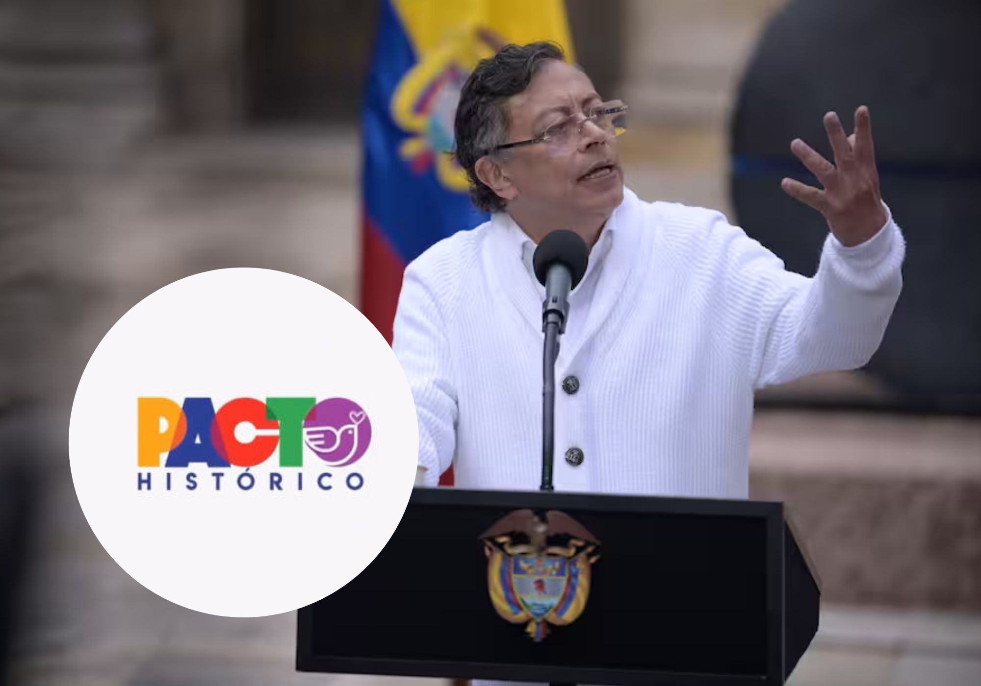 Expresidente Petro se refirió a división en el Pacto y al caso Uribe en el Congreso